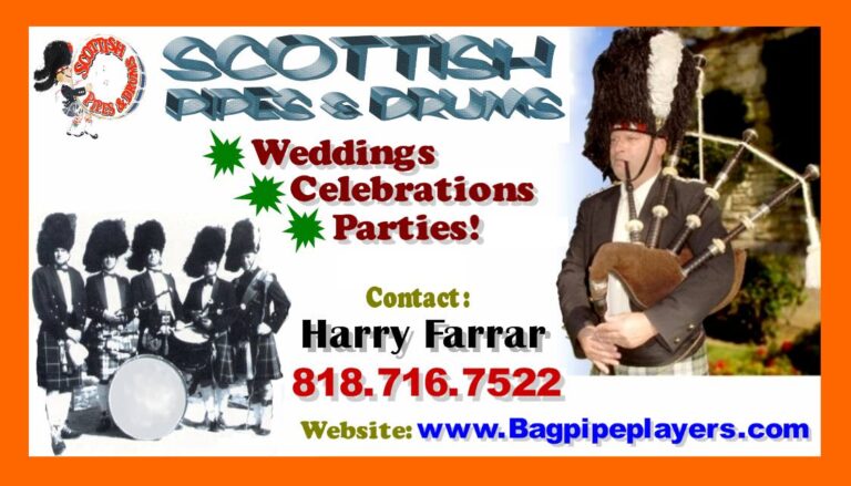 Birthday piper Los Angeles