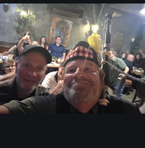 80th Birthday bagpiper Los Angeles